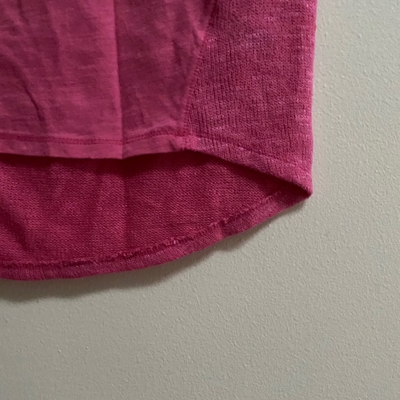 Aeropostale Combination Knit Pink Top S - Picture 2 of 4